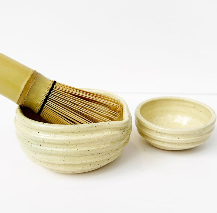 HUNNY MATCHA Bowl+Mini bowl. (No whisk included)