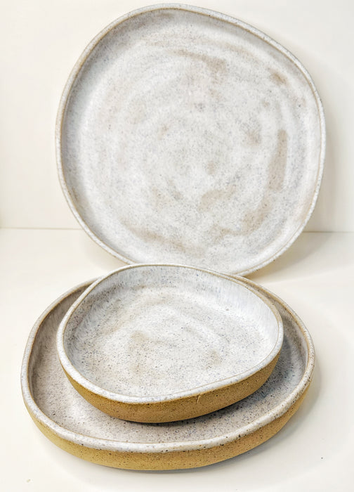 OCEAN SAND Plate. Large (11 inches)