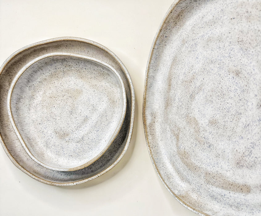 OCEAN SAND Plate. Large (11 inches)