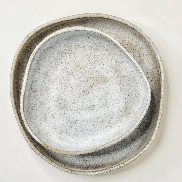 PLATES BUNDLE Ocean Sand. (Sizes 8.5 and 6 inches)