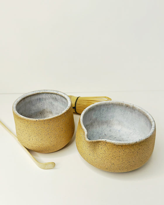 OCEAN SAND MATCHA SET.