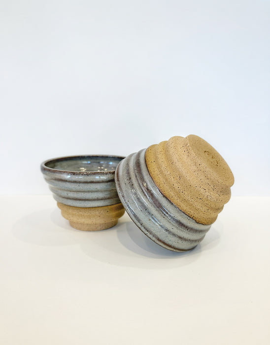 CUPS/BOWLS Mushroom (set of two)