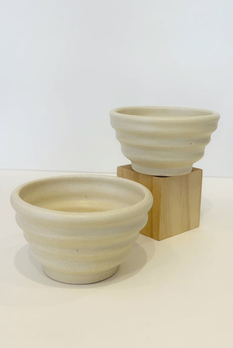 CUPS/BOWLS White Cloud (set of two)