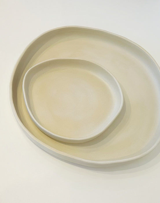PLATE White Cloud. (Size: 11 inches)