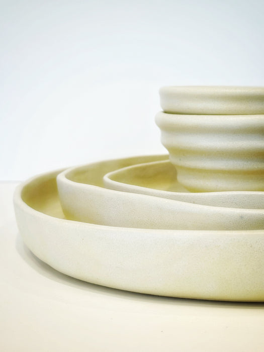 CUPS/BOWLS White Cloud (set of two)