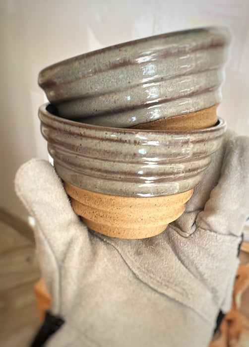 CUPS/BOWLS Mushroom (set of two)