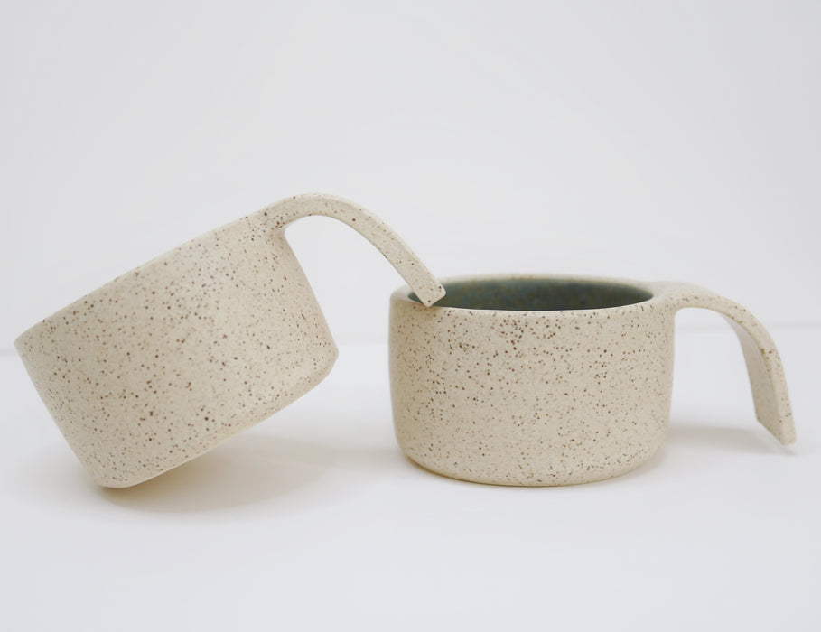 SLIDE ALMOND/Agathe (set of two cups)