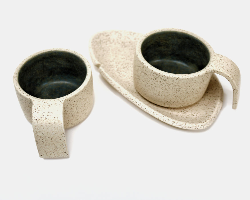 SLIDE ALMOND/Agathe (set of two cups)