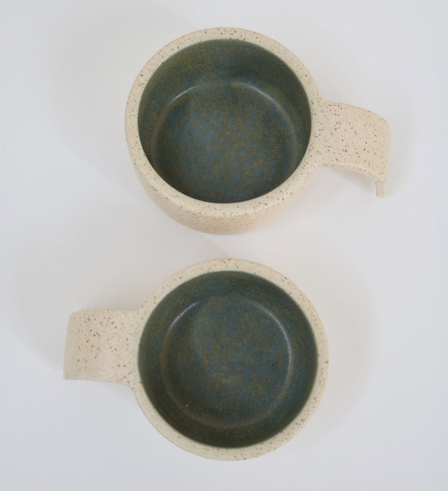 SLIDE ALMOND/Agathe (set of two cups)