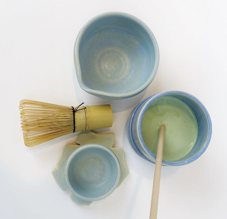 HUNNY MATCHA Set. (Blue)